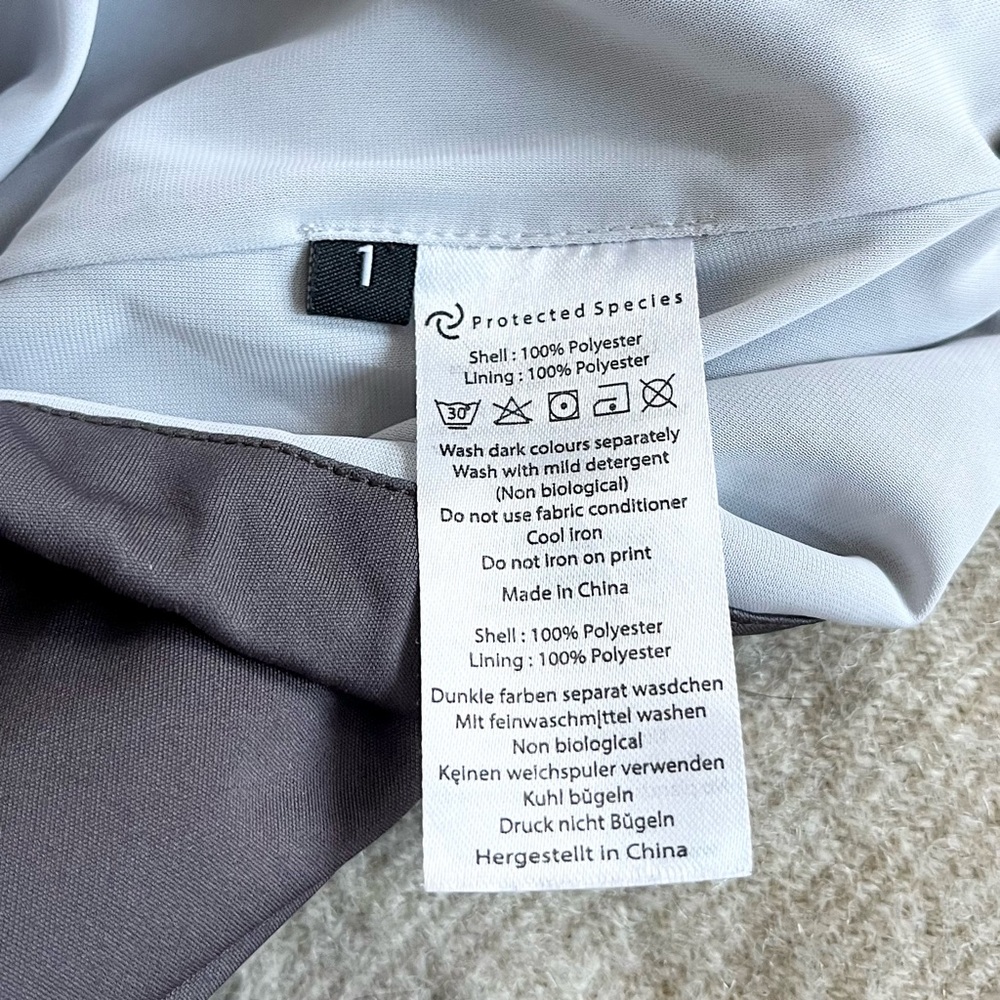 Protected Species waterproof city Walker jacket in storm grey - Picture 14 of 15